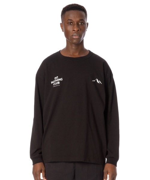 Sandinista（サンディニスタ）の「D.N.C. L-S Tee / キャンプグラフィック長袖Tシャツ（Tシャツ/カットソー・メンズ・ホワイト/ブラック/レッド/オリーブ・SMALL/MEDIUM/LARGE）」の3枚目の写真