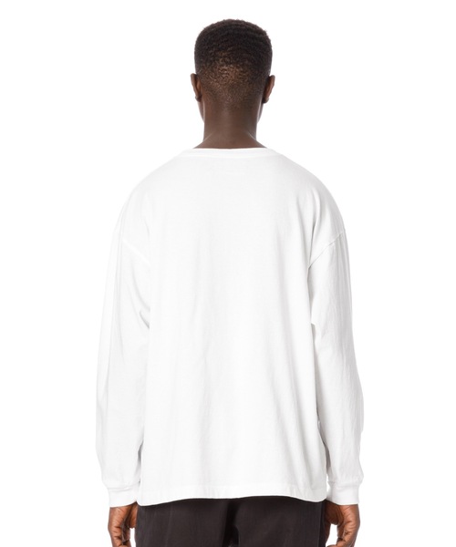 Sandinista（サンディニスタ）の「D.N.C. L-S Tee / キャンプグラフィック長袖Tシャツ（Tシャツ/カットソー・メンズ・ホワイト/ブラック/レッド/オリーブ・SMALL/MEDIUM/LARGE）」の6枚目の写真