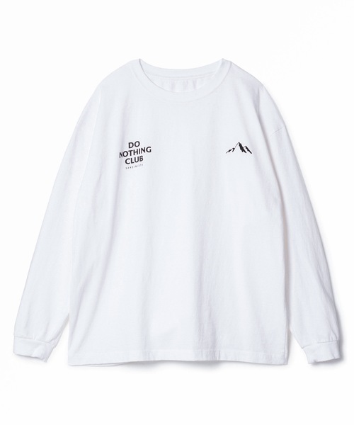 Sandinista（サンディニスタ）の「D.N.C. L-S Tee / キャンプグラフィック長袖Tシャツ（Tシャツ/カットソー・メンズ・ホワイト/ブラック/レッド/オリーブ・SMALL/MEDIUM/LARGE）」の13枚目の写真