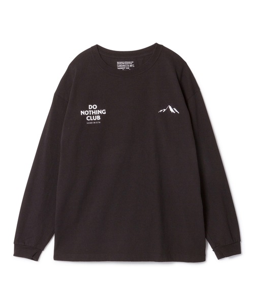 Sandinista（サンディニスタ）の「D.N.C. L-S Tee / キャンプグラフィック長袖Tシャツ（Tシャツ/カットソー・メンズ・ホワイト/ブラック/レッド/オリーブ・SMALL/MEDIUM/LARGE）」の14枚目の写真