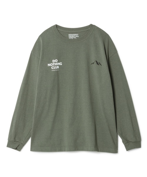 Sandinista（サンディニスタ）の「D.N.C. L-S Tee / キャンプグラフィック長袖Tシャツ（Tシャツ/カットソー・メンズ・ホワイト/ブラック/レッド/オリーブ・SMALL/MEDIUM/LARGE）」の15枚目の写真