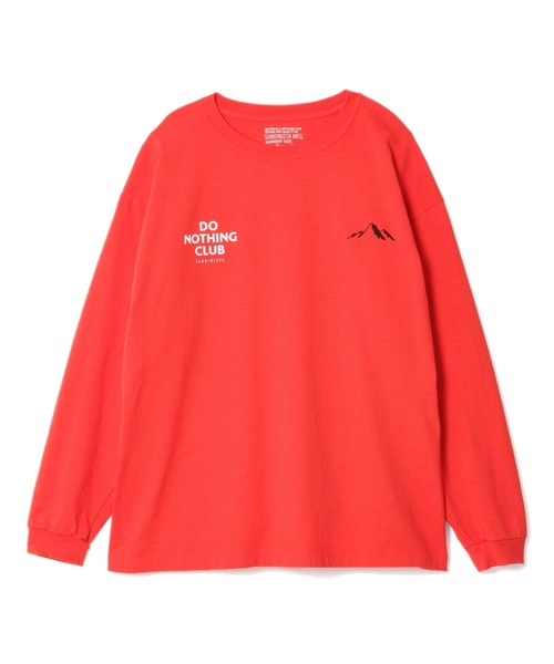 Sandinista（サンディニスタ）の「D.N.C. L-S Tee / キャンプグラフィック長袖Tシャツ（Tシャツ/カットソー・メンズ・ホワイト/ブラック/レッド/オリーブ・SMALL/MEDIUM/LARGE）」の16枚目の写真