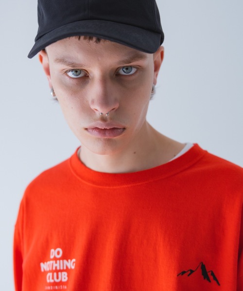 Sandinista（サンディニスタ）の「D.N.C. L-S Tee / キャンプグラフィック長袖Tシャツ（Tシャツ/カットソー・メンズ・ホワイト/ブラック/レッド/オリーブ・SMALL/MEDIUM/LARGE）」の19枚目の写真