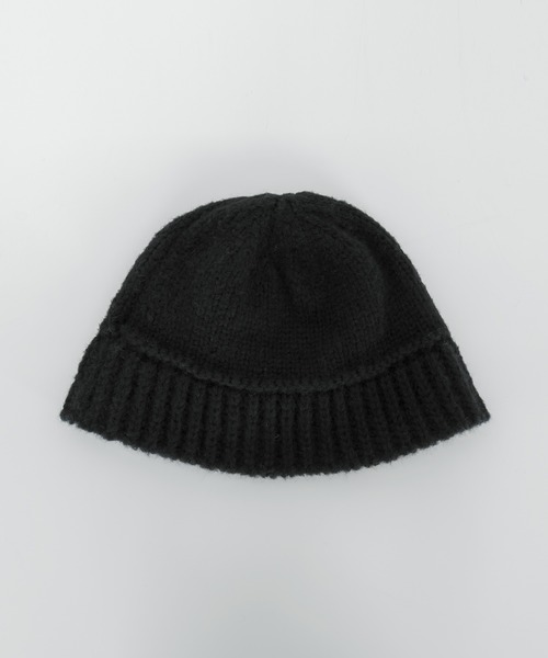 FOLLOWIN（フォロウィン）の「ポイントラインニットバケットハット（ハット・レディース・ブラック/ベージュ/ブラウン/グレー/ブルー・ONE SIZE）」の6枚目の写真