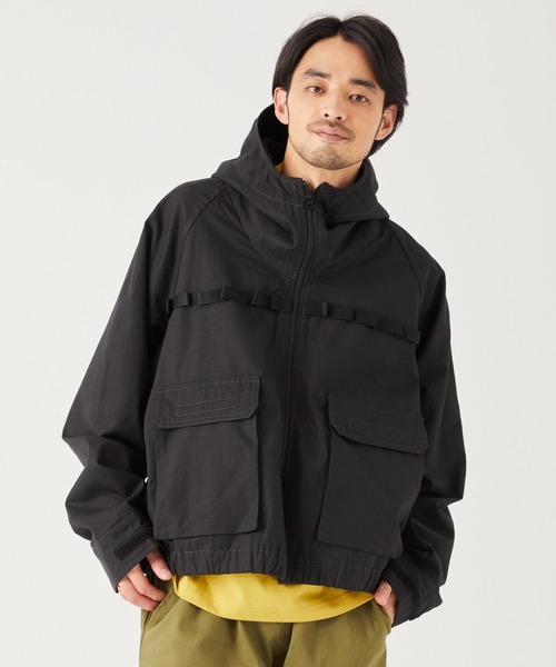 KRIFF MAYER(クリフメイヤー)の「HINOKOフードジャケット(マウンテンパーカー・メンズ・オリーブ/ブラック/カラフル/ベージュ/ブルー/レッド・MEDIUM/SMALL/LARGE/X-LARGE)」の17枚目の写真