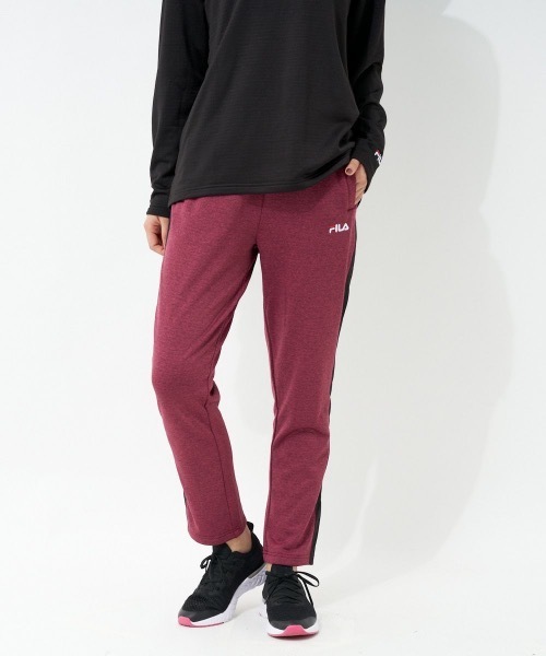FILA(フィラ)の「【FILA:フィラ】レディースブロックフリースロングパンツ(その他パンツ・レディース・ブラック/ネイビー/ピンク・MEDIUM/LARGE/X-LARGE)」の3枚目の写真