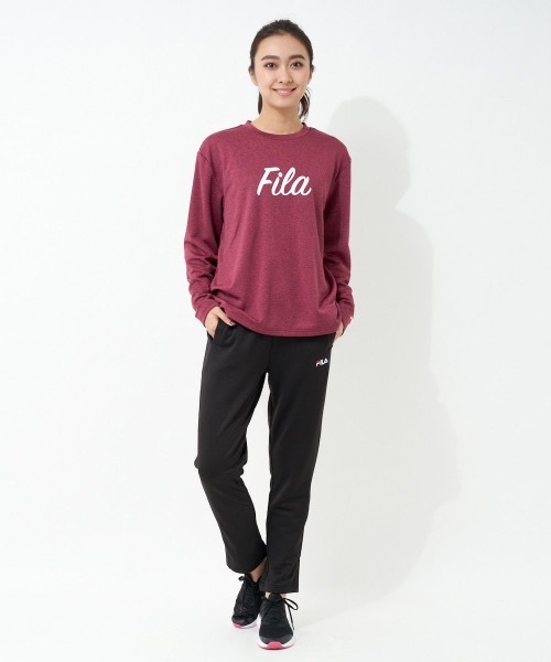FILA(フィラ)の「【FILA:フィラ】レディースブロックフリースロングパンツ(その他パンツ・レディース・ブラック/ネイビー/ピンク・MEDIUM/LARGE/X-LARGE)」の7枚目の写真