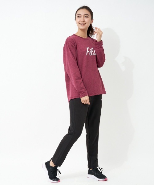 FILA(フィラ)の「【FILA:フィラ】レディースブロックフリースロングパンツ(その他パンツ・レディース・ブラック/ネイビー/ピンク・MEDIUM/LARGE/X-LARGE)」の9枚目の写真