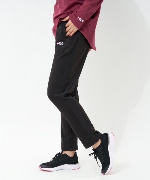 FILA(フィラ)の「【FILA:フィラ】レディースブロックフリースロングパンツ(その他パンツ・レディース・ブラック/ネイビー/ピンク・MEDIUM/LARGE/X-LARGE)」の5枚目の写真