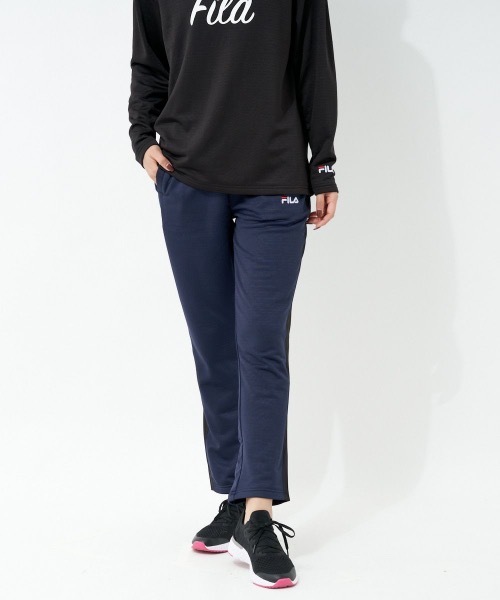FILA(フィラ)の「【FILA:フィラ】レディースブロックフリースロングパンツ(その他パンツ・レディース・ブラック/ネイビー/ピンク・MEDIUM/LARGE/X-LARGE)」の13枚目の写真