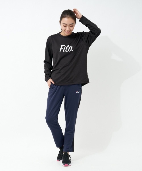 FILA(フィラ)の「【FILA:フィラ】レディースブロックフリースロングパンツ(その他パンツ・レディース・ブラック/ネイビー/ピンク・MEDIUM/LARGE/X-LARGE)」の15枚目の写真