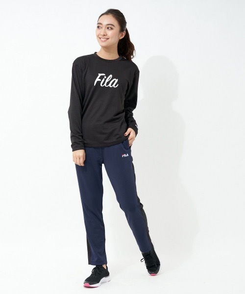 FILA(フィラ)の「【FILA:フィラ】レディースブロックフリースロングパンツ(その他パンツ・レディース・ブラック/ネイビー/ピンク・MEDIUM/LARGE/X-LARGE)」の14枚目の写真