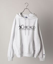 Russell Athletic | 【WEB限定/SHIPS別注】RUSSELL ATHLETIC: ビッグシルエット スクール ロゴ プリント パーカー (トレーナー)(パーカー)
