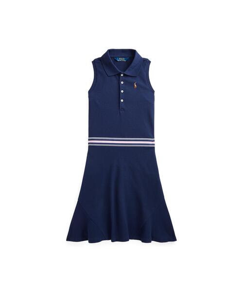 セール ストレッチ メッシュ ポロ ドレス ワンピース Ralph Polo Childrenswear ポロ チルドレンズウェア のファッション