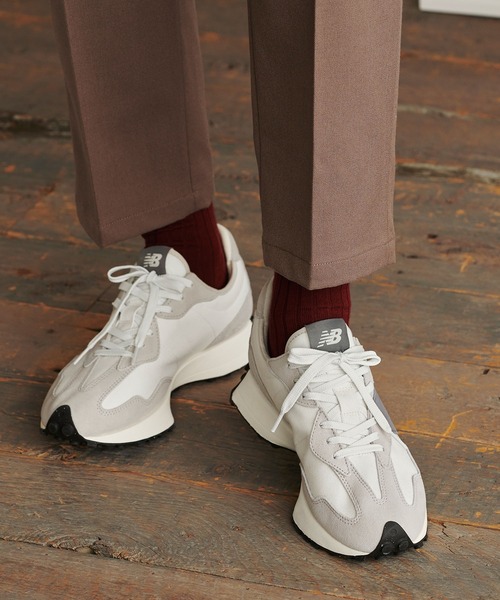 NEW BALANCE(ニューバランス)の「MS327(スニーカー・メンズ・ネイビー/グレー系その他/ベージュ系その他・22.5cm/23.5cm/24.5cm/25.5cm/26.5cm/27.5cm/28.5cm/23.0cm/24.0cm/25.0cm/26.0cm/27.0cm/28.0cm/29.0cm)」の7枚目の写真