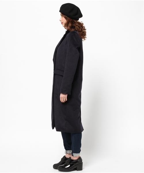 SLY（スライ）の「ロングダブルテーラーCOAT（その他アウター・レディース・トップグレー/ネイビー/ブラック・2/1）」の5枚目の写真