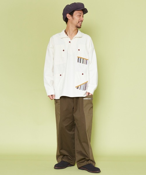 【チャイハネ】ネパールコットン パハルMEN'Sトップス（その他トップス）｜チャイハネ（チャイハネ）