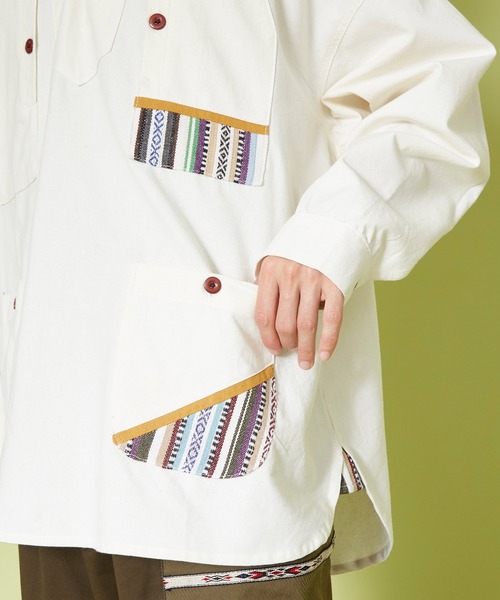 【チャイハネ】ネパールコットン パハルMEN'Sトップス（その他トップス）｜チャイハネ（チャイハネ）