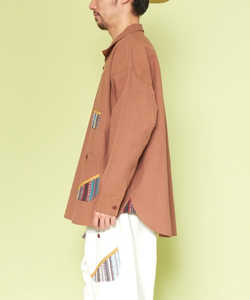 【チャイハネ】ネパールコットン パハルMEN'Sトップス（その他トップス）｜チャイハネ（チャイハネ）