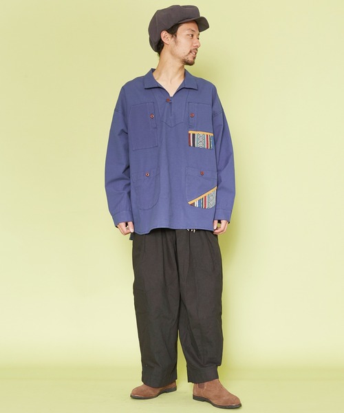 【チャイハネ】ネパールコットン パハルMEN'Sトップス（その他トップス）｜チャイハネ（チャイハネ）