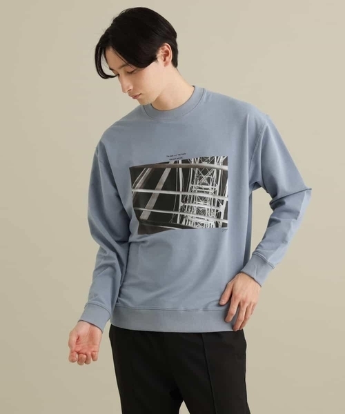 a.v.v(アーヴェヴェ)の「フォトグラファーコラボプリントプルオーバー(スウェット・メンズ・ホワイト/ライトブルー・46/48/44/50)」の18枚目の写真