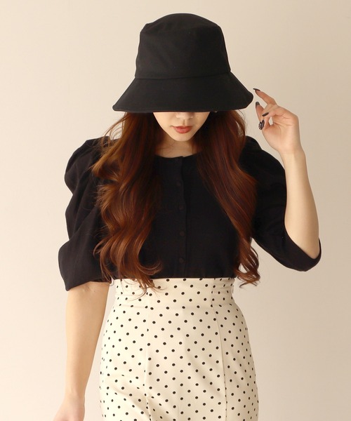 ROYAL PARTY（ロイヤルパーティー）の「【ZOZO限定】パフスリーブコンパクトカーディガン（カーディガン/ボレロ・レディース・グリーン/オフホワイト/パープル/ブラック/ベージュ・FREE）」の22枚目の写真