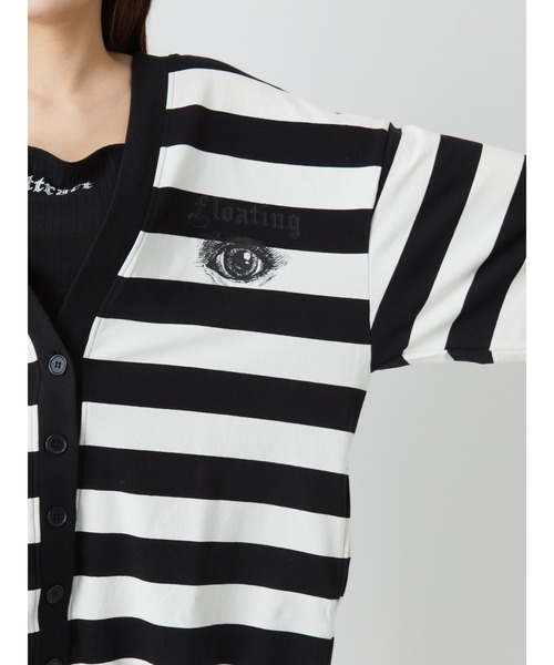 Jamie エーエヌケー(ジェイミーエーエヌケー)の「バックプリントカーデ(Tシャツ/カットソー・レディース・A/ブラック・M)」の14枚目の写真