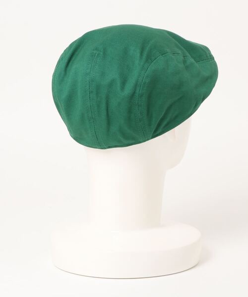 SPINNS（スピンズ）の「TWL素材 カラーハンチング（ハンチング/ベレー帽・メンズ・ブラック/ブラウン/グリーン/ホワイト・ONESIZE）」の11枚目の写真