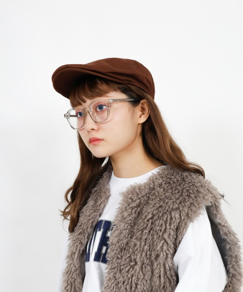 SPINNS（スピンズ）の「TWL素材 カラーハンチング（ハンチング/ベレー帽・メンズ・ブラック/ブラウン/グリーン/ホワイト・ONESIZE）」の3枚目の写真