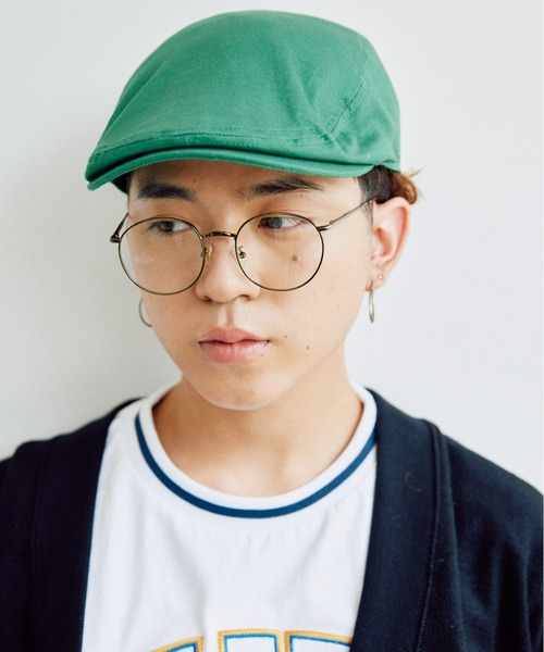 SPINNS（スピンズ）の「TWL素材 カラーハンチング（ハンチング/ベレー帽・メンズ・ブラック/ブラウン/グリーン/ホワイト・ONESIZE）」の4枚目の写真