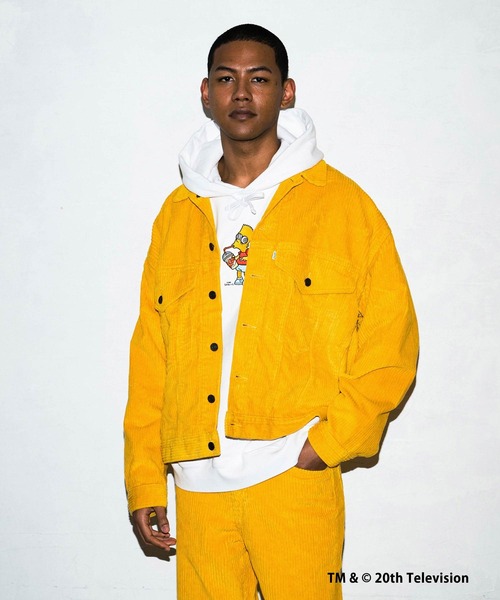 LEVI'S(R) X SIMPSONS ユニセックス トラッカージャケット