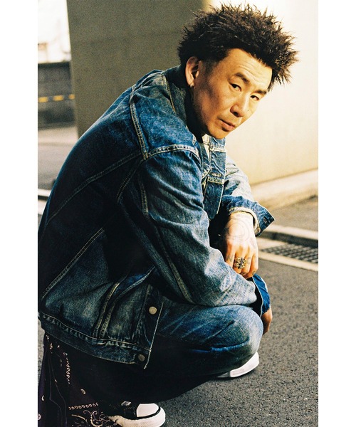 FULLCOUNT（フルカウント）の「MYne マイン / FC Switing Denim JK フルカウントコラボレーションスウィッチングデニムジャケット ヴィンテージ リメイク / G08FC101（デニムジャケット・メンズ・インディゴブルー・MEDIUM/LARGE）」の4枚目の写真