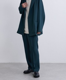 Lui's | センタープレステーパードパンツ(スラックス)