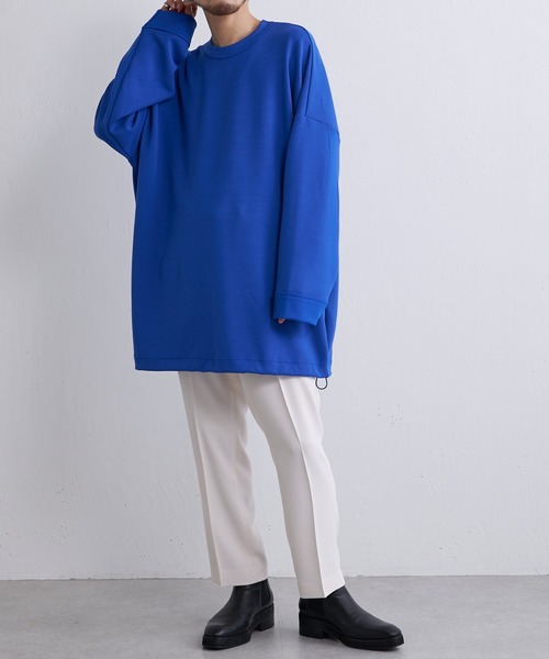 Lui's(ルイス)の「センタープレステーパードパンツ(スラックス・メンズ・ブラック/オフホワイト/グリーン/キャメル・SMALL/MEDIUM)」の9枚目の写真