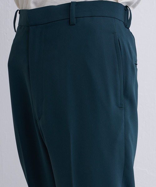 Lui's(ルイス)の「センタープレステーパードパンツ(スラックス・メンズ・ブラック/オフホワイト/グリーン/キャメル・SMALL/MEDIUM)」の22枚目の写真