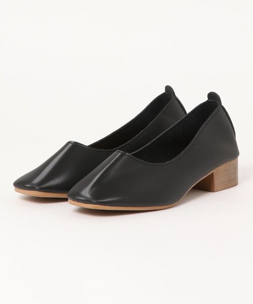 STYLEBLOCK(スタイルブロック)の「太ヒールパンプス(パンプス・レディース・ブラック/ベージュ/ピンク/イエロー/グリーン・36/37/38/39/40/35)」の6枚目の写真