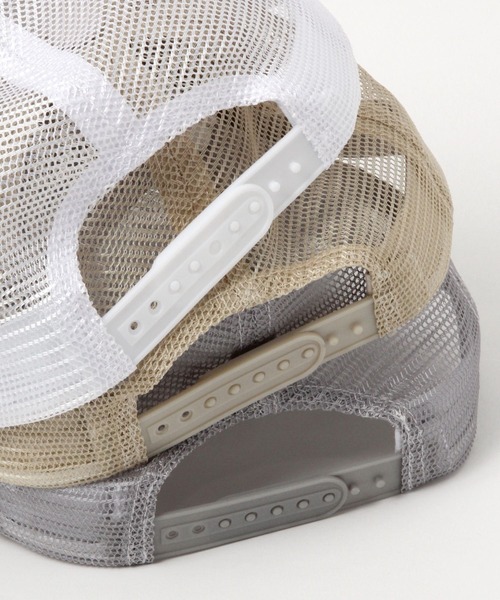 repipi armario(レピピ アルマリオ)の「ロゴメッシュキャップ(キャップ・キッズ・ホワイト/ベージュ/ブラック系その他/ブルー系その他・FREE)」の6枚目の写真