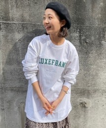 ECRIRE | 【komiコラボ】GILDANロゴプリントロンT(Tシャツ/カットソー)