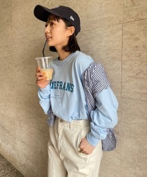 【komiコラボ】GILDANロゴプリントロンT