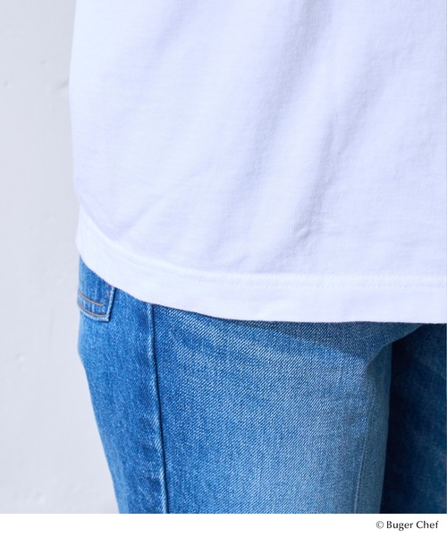 GOOD ROCK SPEED（グッドロックスピード）の「Burger Chef Tee（Tシャツ/カットソー・レディース・ホワイト・FREE）」の5枚目の写真