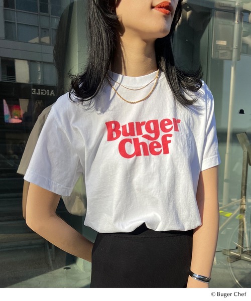 GOOD ROCK SPEED（グッドロックスピード）の「Burger Chef Tee（Tシャツ/カットソー・レディース・ホワイト・FREE）」の15枚目の写真