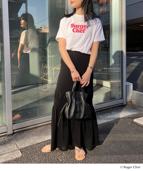 GOOD ROCK SPEED（グッドロックスピード）の「Burger Chef Tee（Tシャツ/カットソー・レディース・ホワイト・FREE）」の8枚目の写真