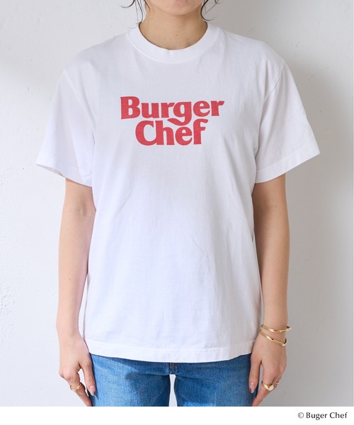 GOOD ROCK SPEED（グッドロックスピード）の「Burger Chef Tee（Tシャツ/カットソー・レディース・ホワイト・FREE）」の14枚目の写真