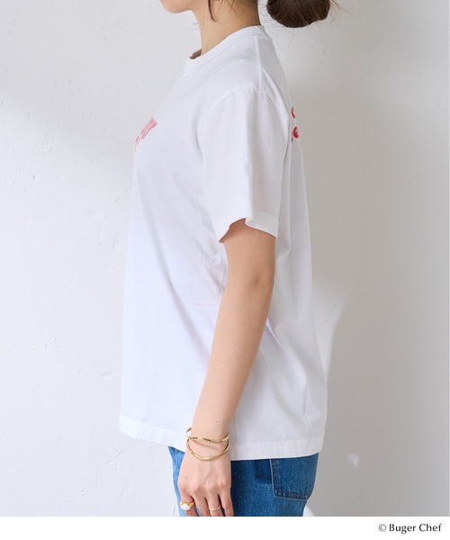 GOOD ROCK SPEED（グッドロックスピード）の「Burger Chef Tee（Tシャツ/カットソー・レディース・ホワイト・FREE）」の16枚目の写真
