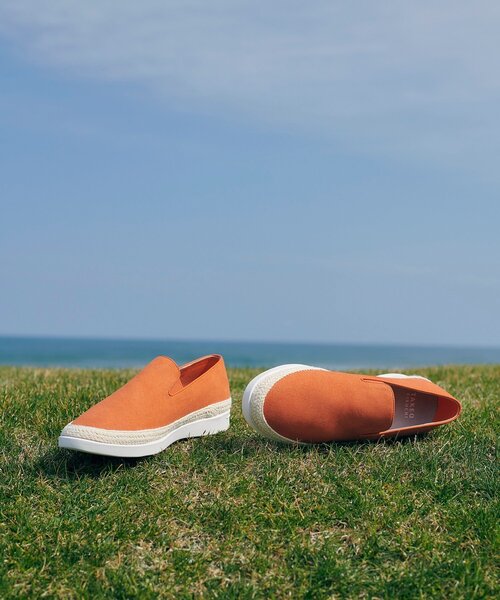 TAKEO KIKUCHI (タケオキクチ) 日本製スエード デッキシューズ TAKEO