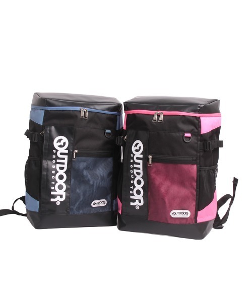 OUTDOOR PRODUCTS(アウトドアプロダクツ)の「30L 大容量 ボックスリュック(バックパック/リュック・メンズ・ホワイト/ブラック/ターコイズブルー/ライム/ラベンダー/ライトグリーン/ピンク/ブルー・フリー/フリ-/FREE)」の10枚目の写真