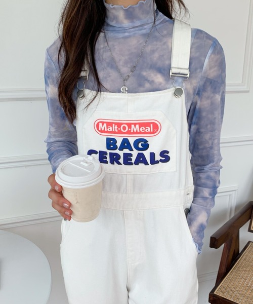 ABITOKYO（アビトーキョー）の「シースルーハイネックインナーカットソー（Tシャツ/カットソー・レディース・ブラック/アイボリー/グレー/グリーン/ブルー/イエロー/オレンジ/ピンク/ベージュ系その他/グレー系その他/ブルー系その他・M/L）」の8枚目の写真