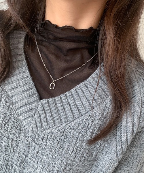 ABITOKYO（アビトーキョー）の「シースルーハイネックインナーカットソー（Tシャツ/カットソー・レディース・ブラック/アイボリー/グレー/グリーン/ブルー/イエロー/オレンジ/ピンク/ベージュ系その他/グレー系その他/ブルー系その他・M/L）」の20枚目の写真