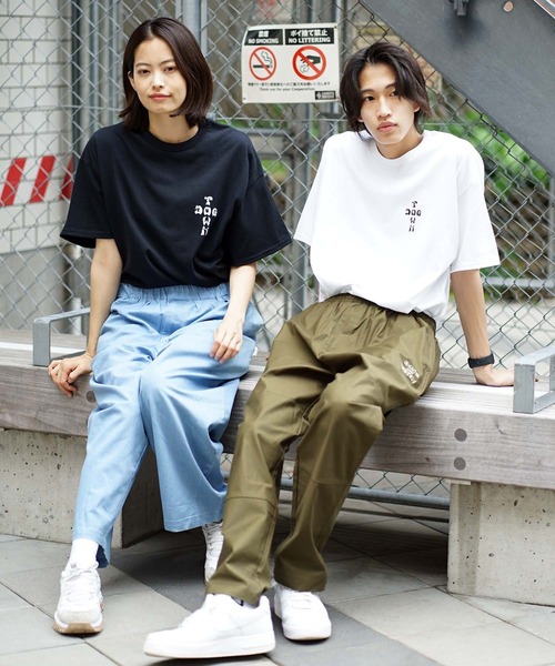DOGTOWN（ドッグタウン）の「STONE CIRCLE S/S T-Shirts/DOGTOWN(ドッグタウン)半袖バックプリントTシャツ（Tシャツ/カットソー・メンズ・ホワイト/ブラック/インディゴブルー・MEDIUM/LARGE/X-LARGE）」の14枚目の写真