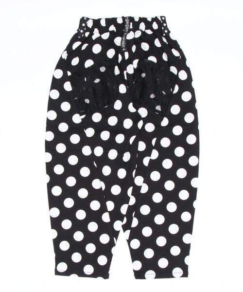 garcon la raison（ギャルソン・ラ・レゾン）の「ワイドジョッパーズ（その他パンツ・キッズ・ブラック/オフホワイト・140cm/130cm）」の3枚目の写真